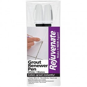 Rejuvenate Grout Renewer Pens White - 2 Piece