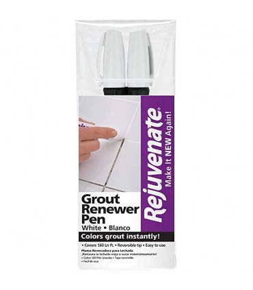 Rejuvenate Grout Renewer Pens White - 2 Piece