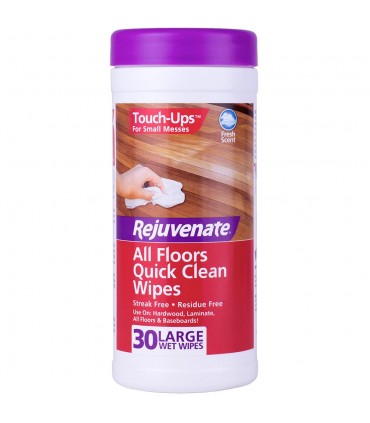 Rejuvenate All Floors Quick Clean Wipes - 30 Count