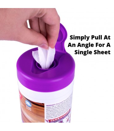 Rejuvenate All Floors Quick Clean Wipes - 30 Count