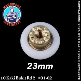 Shower Glass Door Nylon Roller Guide
