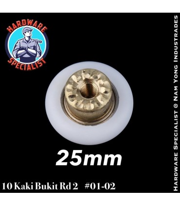 Shower Glass Door Nylon Roller Guide