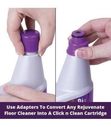 Rejuvenate Click n Clean Replacement Bottle Adapters - 3 Count