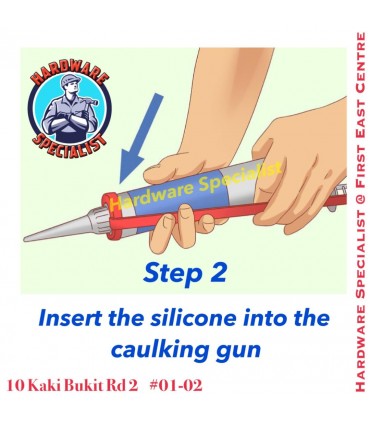 Silicone Cartridge Caulking Gun