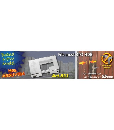 Duro Art 833 High Security Padlock (For New BTO Metal Gate)