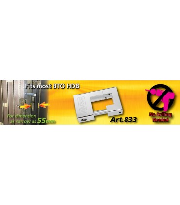 Duro Art 833 High Security Padlock (For New BTO Metal Gate)
