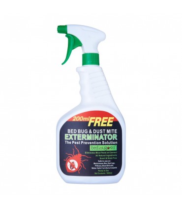 Bedbug 911 Bed Bug & Dust Mite Exterminator Spray 1000ml