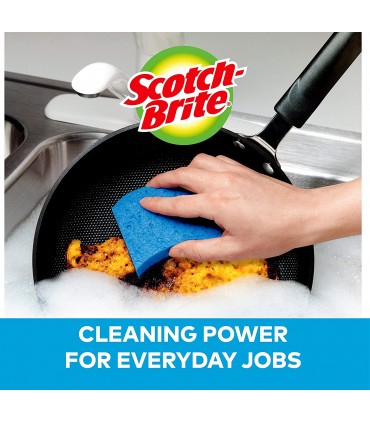 3M Scotch-Brite Non-Scratch Scrub Sponge - 3/Pack