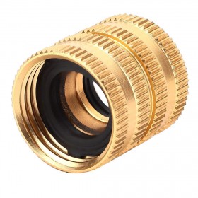 Hardware Specialist 3/4" Brass Garden Swivel Hose Connector