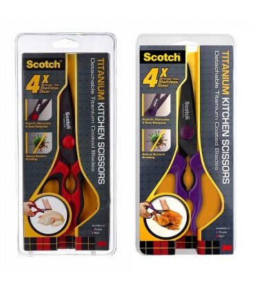 3M Scotch 8" Titanium Detachable Kitchen Scissor