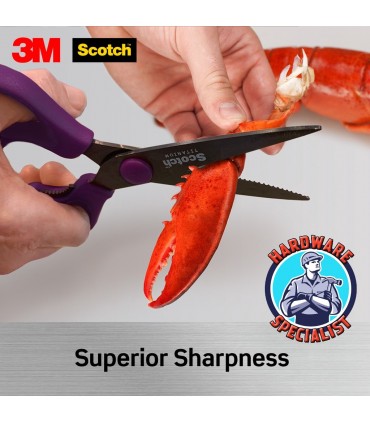 3M Scotch 8" Titanium Detachable Kitchen Scissor