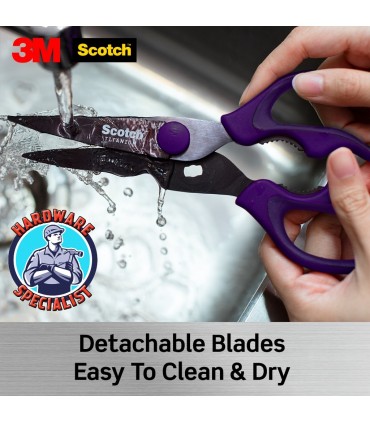3M Scotch 8" Titanium Detachable Kitchen Scissor