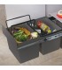 Bottom Mounted Bin With Soft Closing Slide (DB-15B-SC)