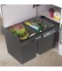 Bottom Mounted Bin With Soft Closing Slide (DB-18B-SC)