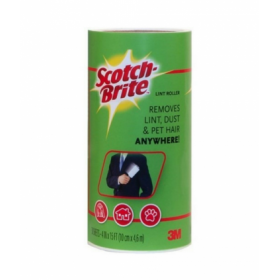 3M SCOTCH BRITE LINT ROLLER REFILL 836RF-30