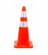 PVC Traffic Reflective Safety Cone - Orange