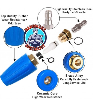 High Pressure Washer Rotating Turbo Nozzle