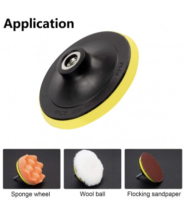 Polishing Machine Hook and Loop Backing Plate