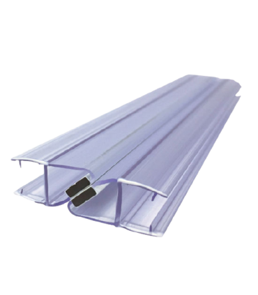 Hardware Specialist Bathroom Magnetic Glass Door Seal -  90/180 Degree