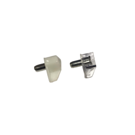 PVC Clear / White Cabinet  Shelf Support