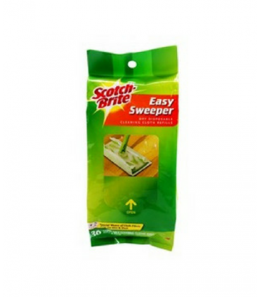 3M SCOTCH BRITE EASY SWEEPER DRY WIPER REFILL (30 SHEETS)