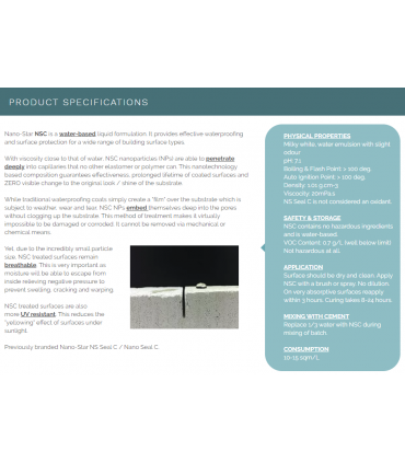 Nano Star Waterproofing & Protection 500ml