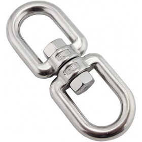 Stainless Steel 304 Swivel Double Eye Ring