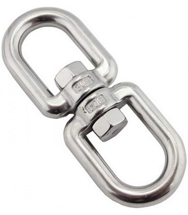 Stainless Steel 304 Swivel Double Eye Ring