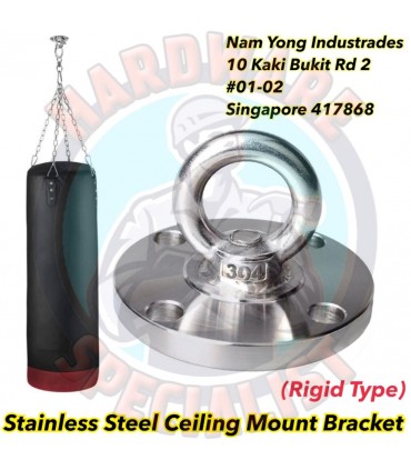 Stainless Steel 304 Ceiling Mount Bracket (Rigid)