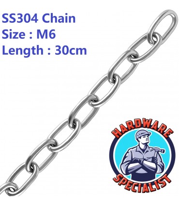 Stainless Steel 304 Striaght Link Chain