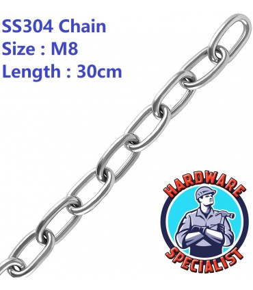 Stainless Steel 304 Striaght Link Chain