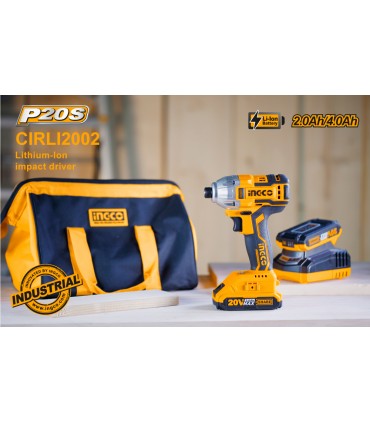Ingco CIRLI2002 Brushless Cordless Impact Driver