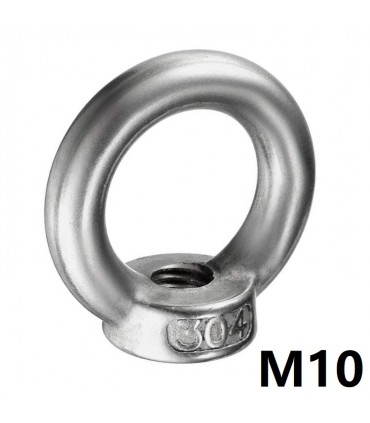 Stainless Steel 304 Female Threaded Round Lifting Eye Bolt
