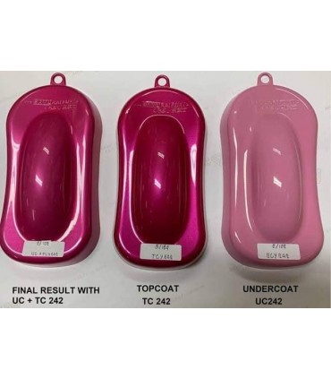 Samurai UCY242 + TCY242 Yamaha Pink 2 Coat Spray Paint