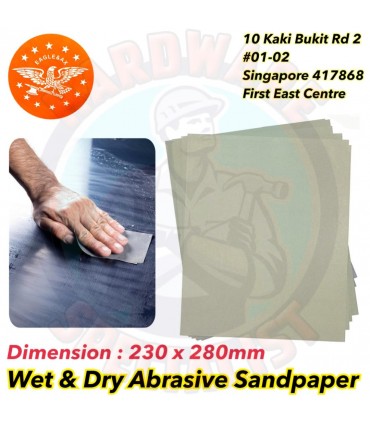 Eagle AX Wet & Dry Abrasive Sandpaper