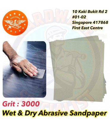 Eagle AX Wet & Dry Abrasive Sandpaper