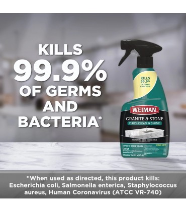 Weiman Disinfectant Granite & Stone Clean & Shine - 473mL
