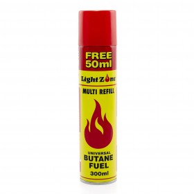 Light Zone Universal Butane Fuel Refill For Lighter - 300mL