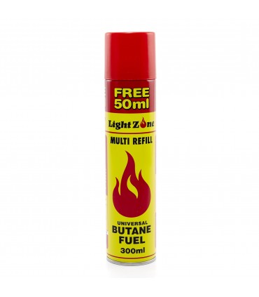 Light Zone Universal Butane Fuel Refill For Lighter - 300mL