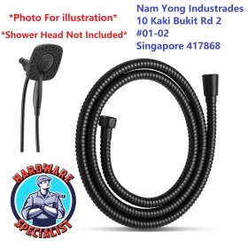 Hardware Specialist Stainless Steel Black Flexible Hose