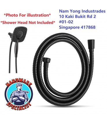 Hardware Specialist Stainless Steel Black Flexible Hose