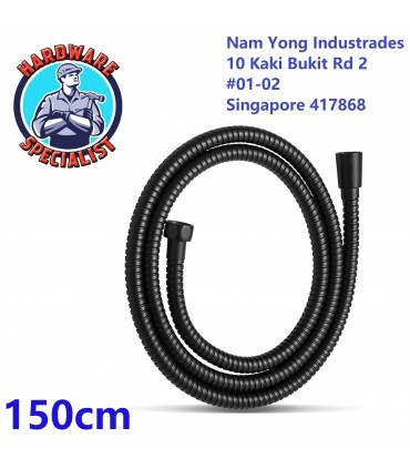 Hardware Specialist Stainless Steel Black Flexible Hose