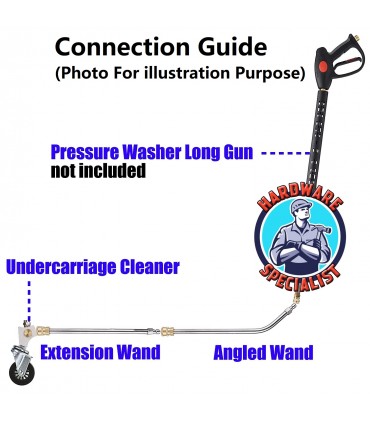 Hardware Specialist Pressure Washer Under Carriage Cleaner