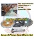 3 Pieces Mini Saw Blade Set
