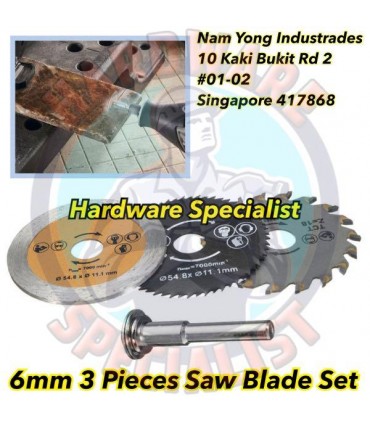 3 Pieces Mini Saw Blade Set