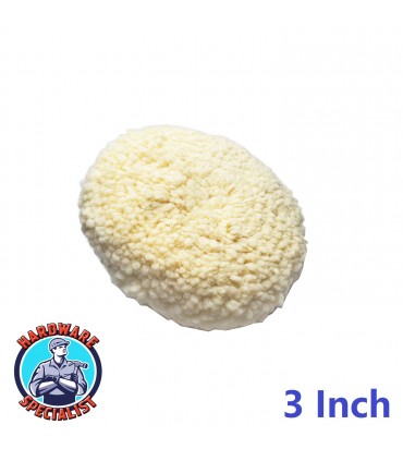 Hardware Specialist Car Polishing Velcro Wool Pad