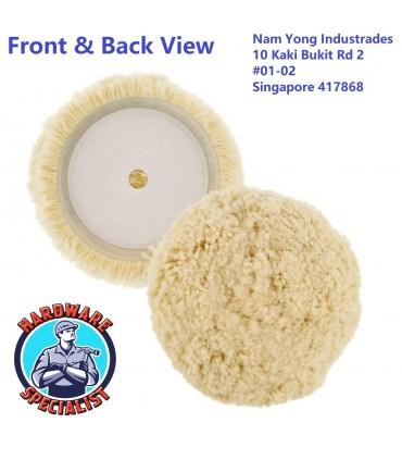 Hardware Specialist Car Polishing Velcro Wool Pad
