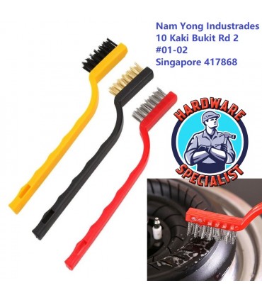 Hardware Specialist Wire Cleaning Brush - 3 Piece
