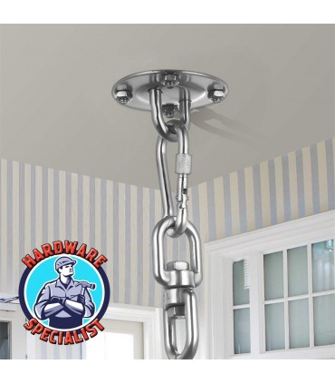 Stainless Steel 304 Heavy Duty Hammock Ceiling Wall Mount / Aerial Yoga Mounting Hook