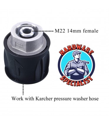 Hardware Specialist Short Gun Convertor Connector For Karcher K Series Pressure Washer